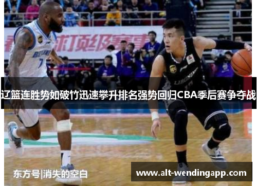 辽篮连胜势如破竹迅速攀升排名强势回归CBA季后赛争夺战