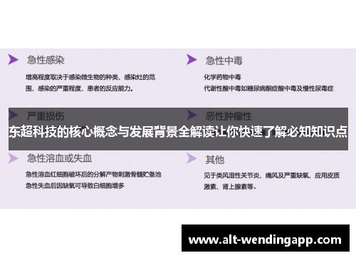 东超科技的核心概念与发展背景全解读让你快速了解必知知识点